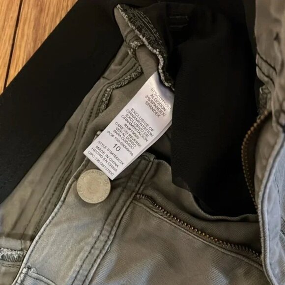 Democracy Green “Ab” technology pants size 10 - Picture 2 of 4